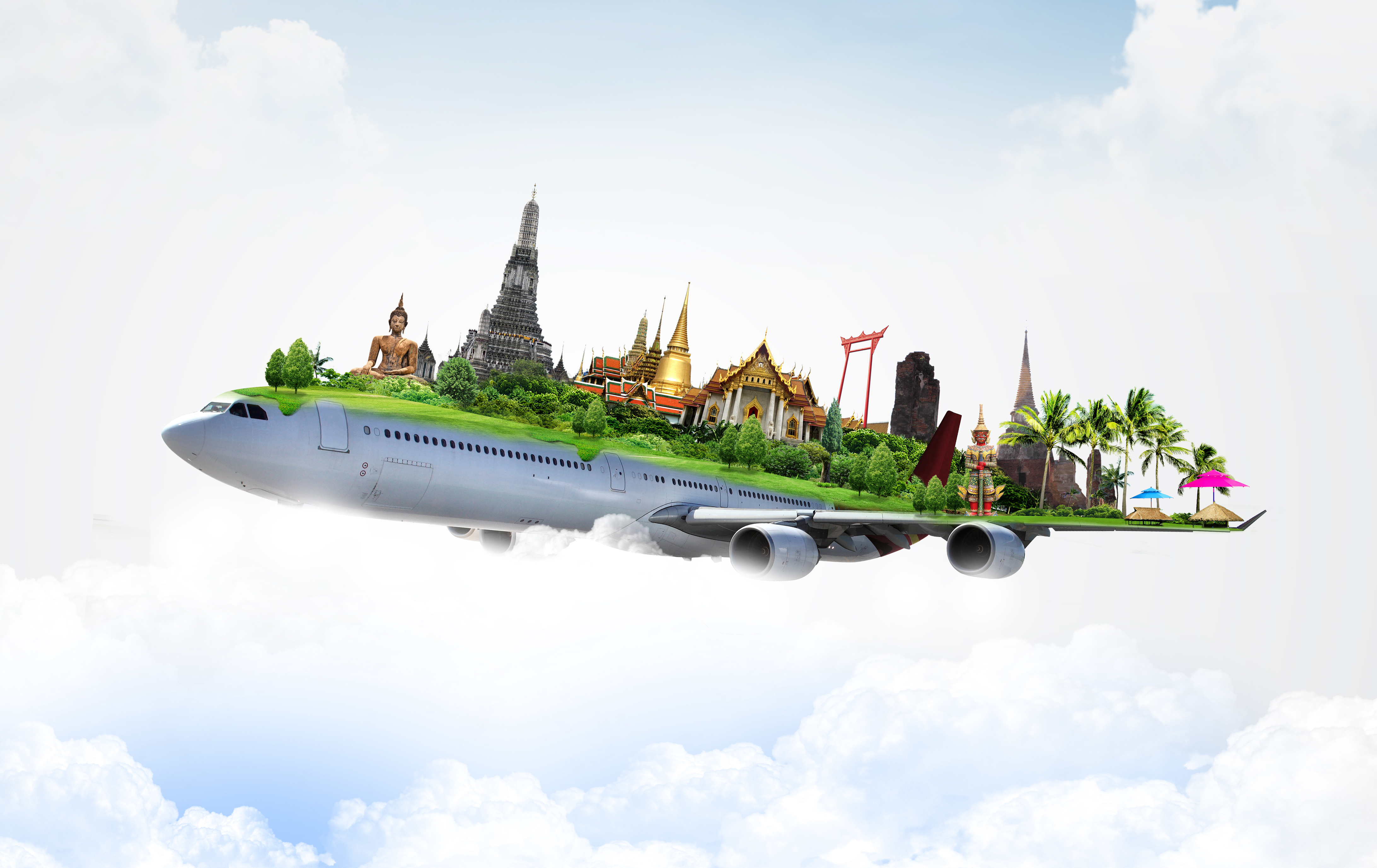 Thailand travel concept